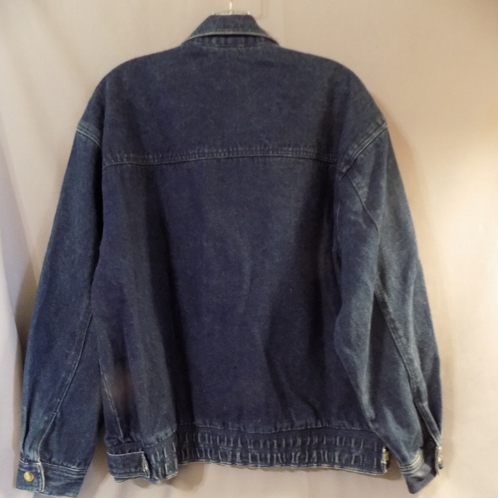 Vintage Button Front Jean Jacket - image 3